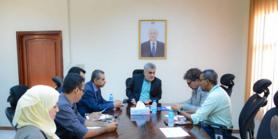  باصهيب يبحث مع نائب منسق الشؤون الإنسانية آليات الموائمة بين التدخلات الإنسانية والتنموية
