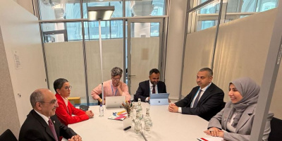 وزيرة التخطيط تبحث مع وزير الدولة الألماني والصندوق الكويتي للتنمية سبل تعزيز التعاون التنموي