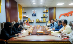 الزوبة وشيخ يناقشان إعادة ترتيب الأولويات والانتقال من الدعم الإنساني إلى التنمية المستدامة