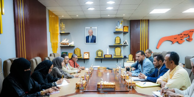 الزوبة وشيخ يناقشان إعادة ترتيب الأولويات والانتقال من الدعم الإنساني إلى التنمية المستدامة