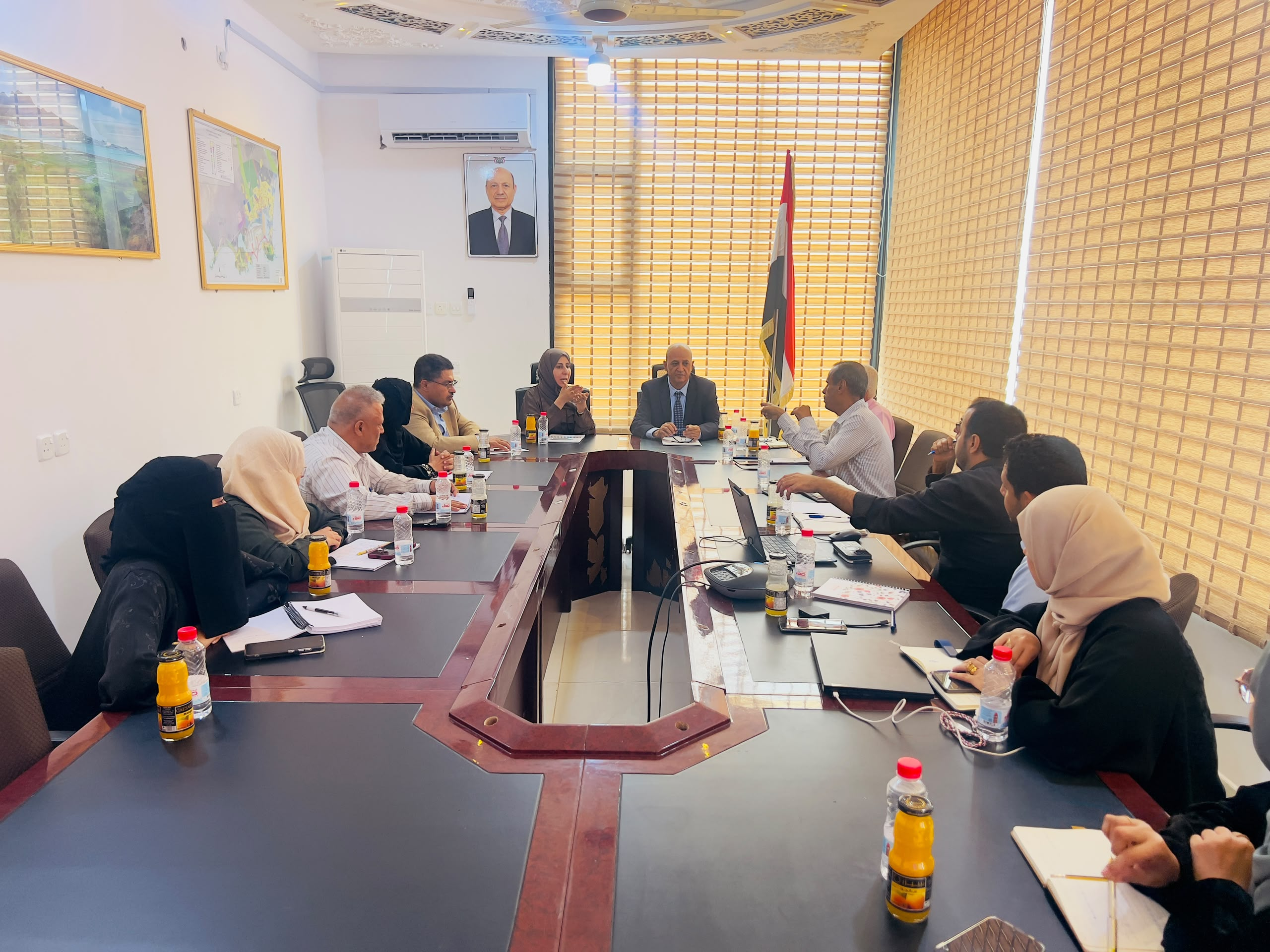 وزيرا التخطيط والمياه يناقشان تعزيز الشراكة لدعم أولويات قطاعي المياه والبيئة والتكيف المناخي 