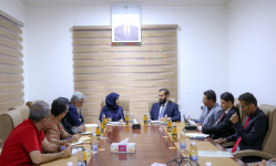 وزيرة التخطيط ومحافظ أبين يناقشان خطط وأولويات التنمية بالمحافظة